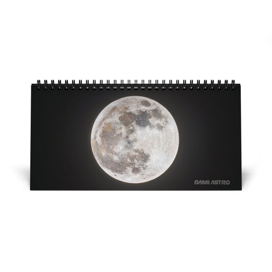 Astronomy Desktop Calendar (2025 grid)